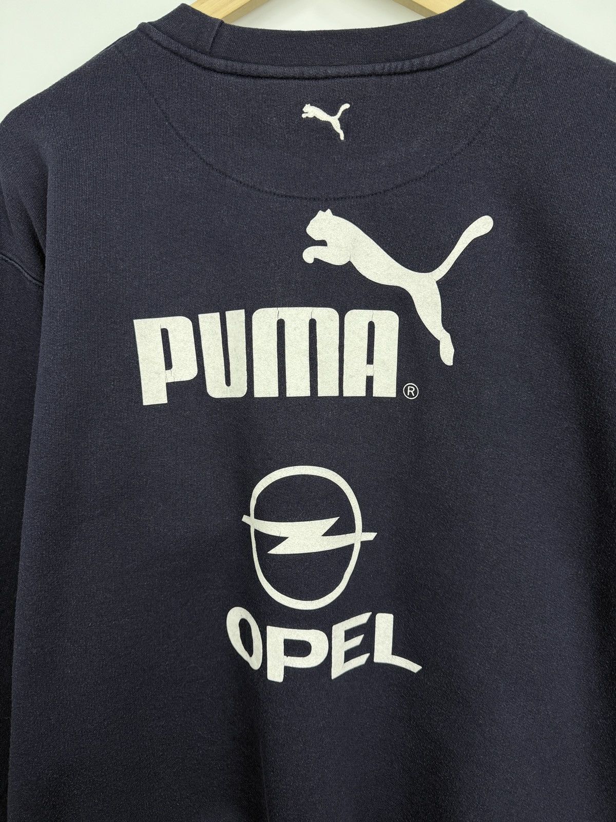 Puma 🇨🇭Vintage 90s Puma Switzerland Opel Suisse Soccer Sweatshirt Size US XL / EU 56 / 4 - 9 Thumbnail