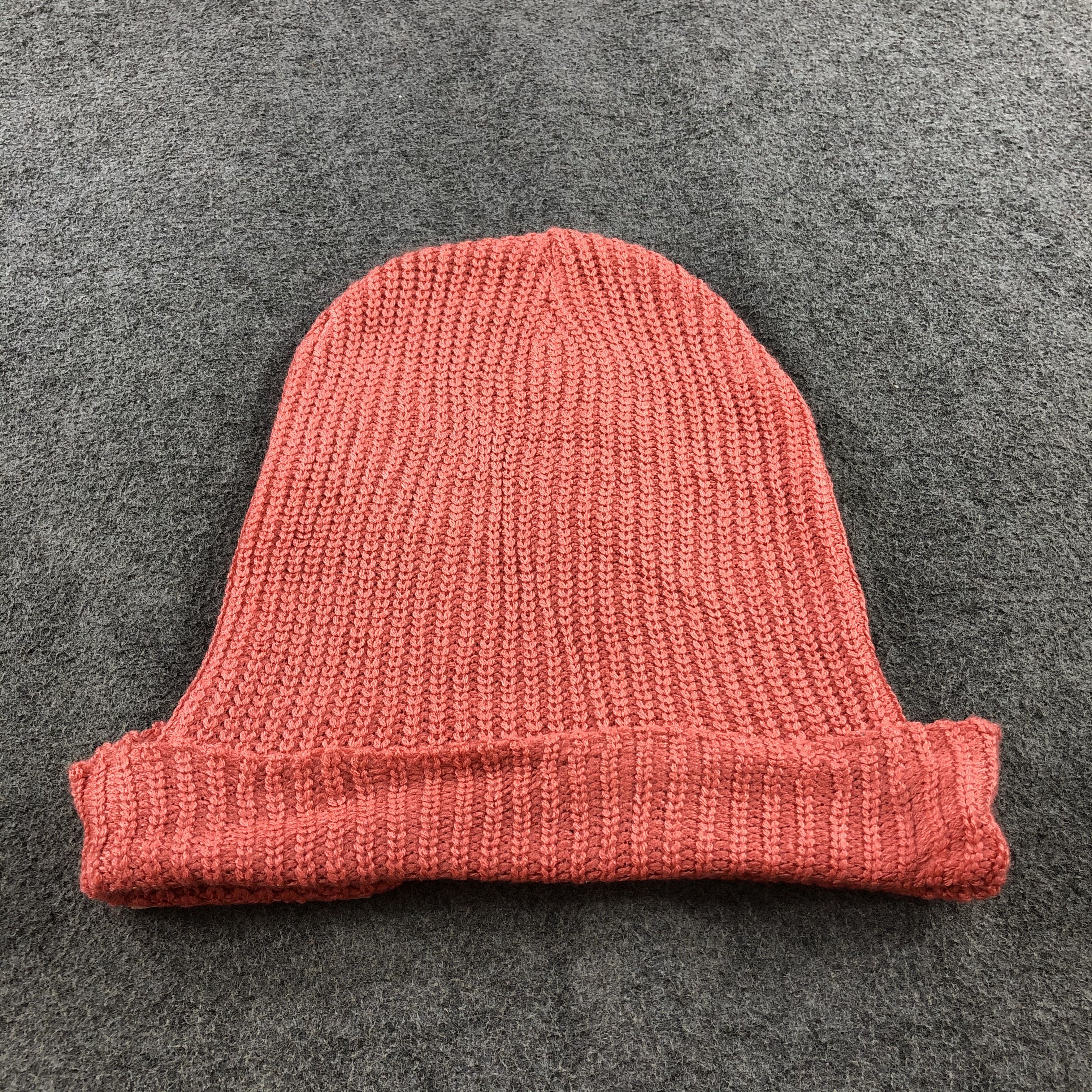 Japanese Brand American Flag Patch Pink Beanie Snowcap Snow Hat B473 Size ONE SIZE - 5 Thumbnail