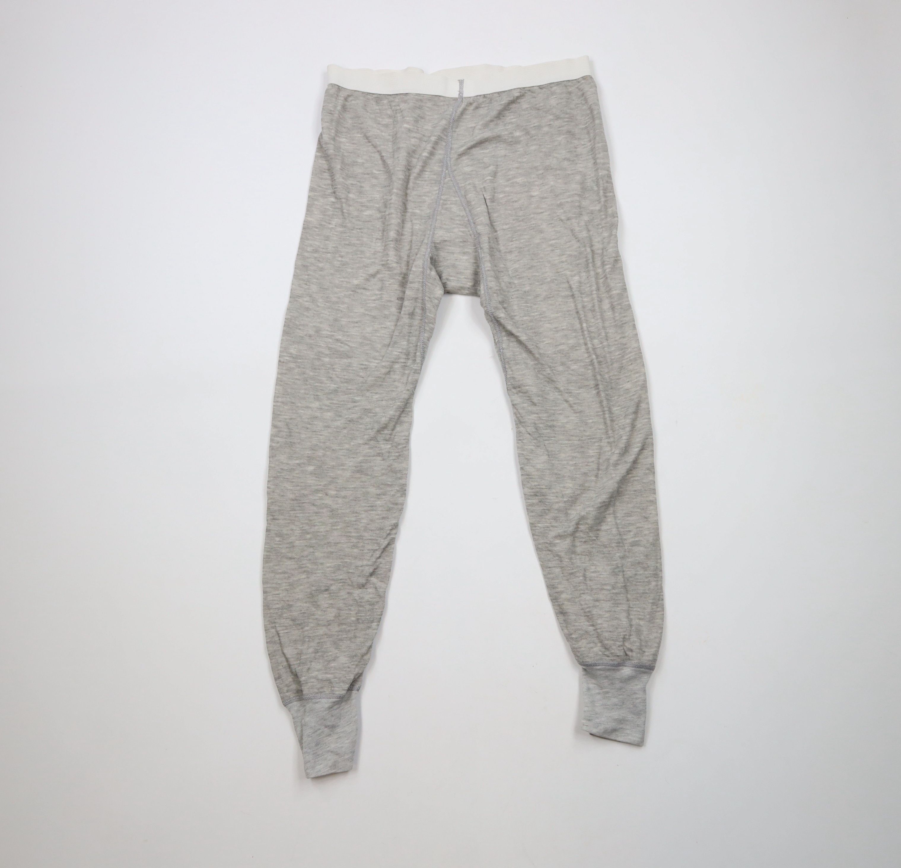 Vintage Vintage 90s Streetwear Wall Wool Blend Thermal Pants Gray Size US 34 / EU 50 - 8 Thumbnail