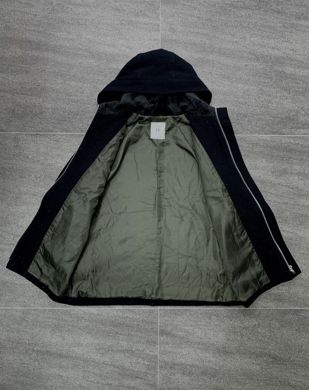 Sunao Kuwahara Wool Zip Jacket