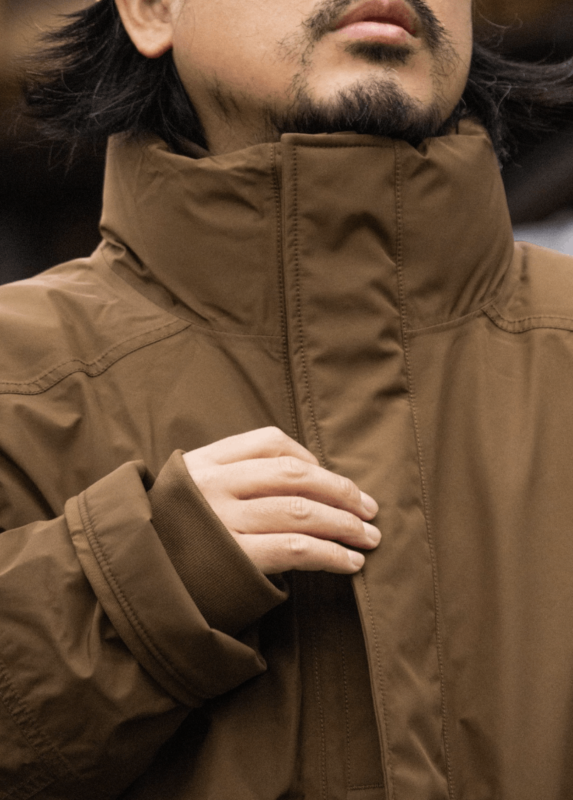 Nanamica aa . L . new . GORE-TEX . KODENSHI . SHORT DOWN COAT Size US L / EU 52-54 / 3 - 25 Thumbnail