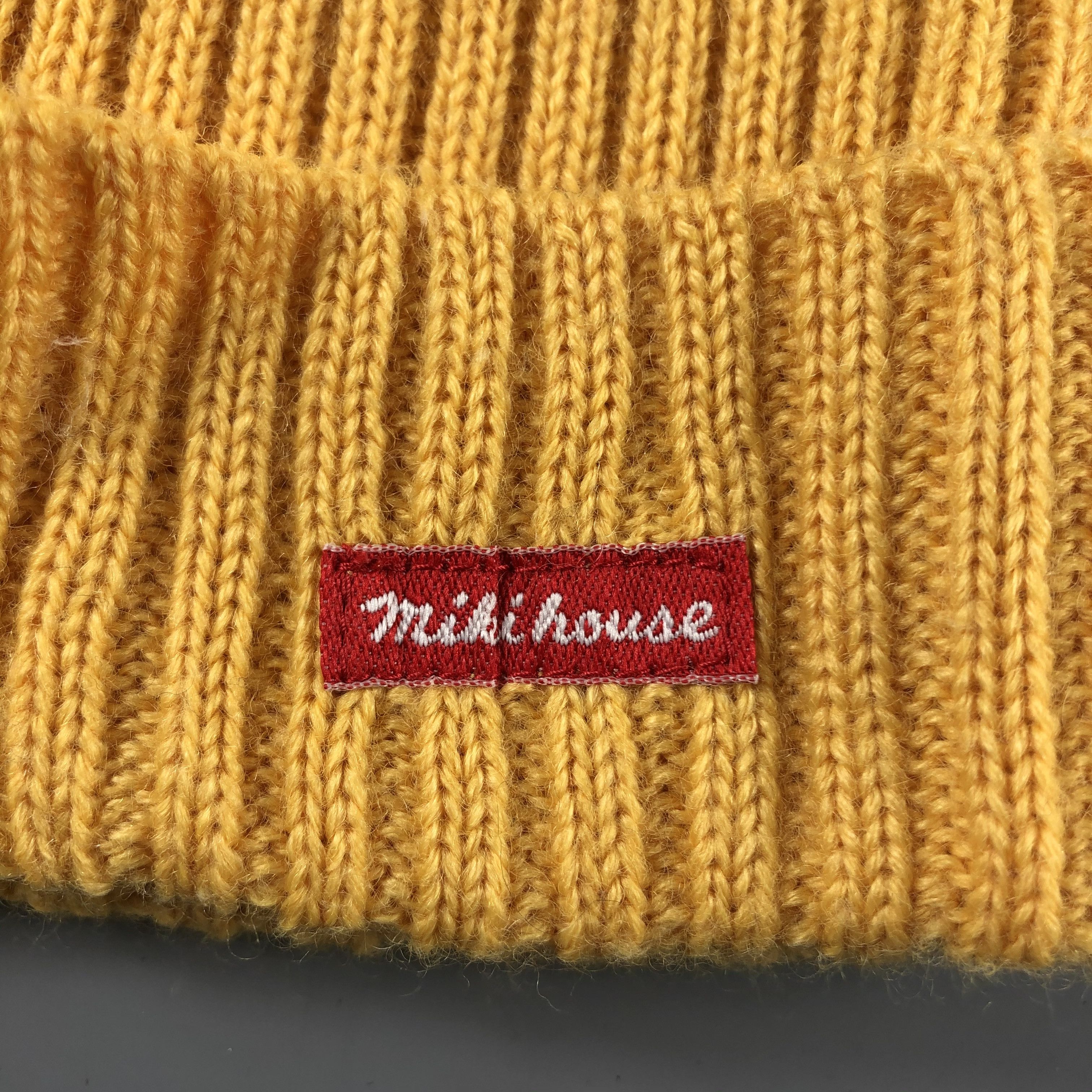 Japanese Brand × Vintage Womens Miki House Beanie Snow Hat Snow Cap -D190 Size ONE SIZE - 5 Thumbnail