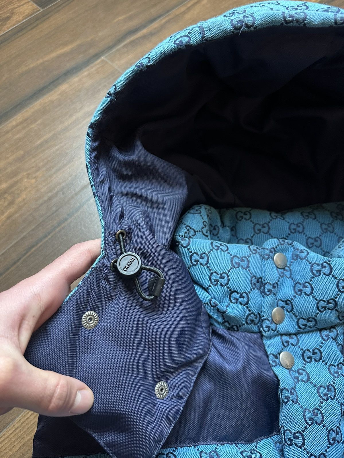 Gucci Gucci GG Monogram Puffer Vest Size US L / EU 52-54 / 3 - 6 Thumbnail