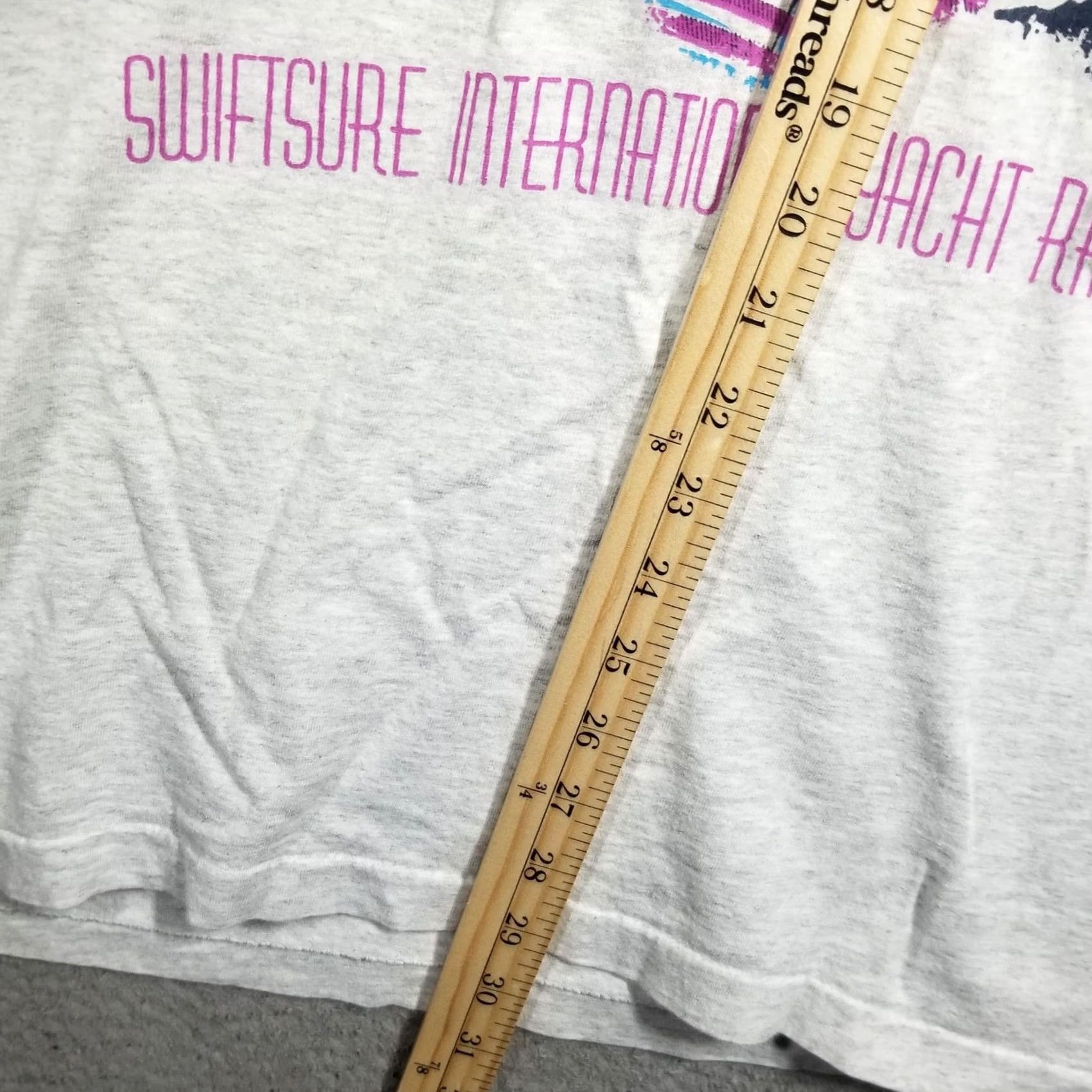 Vintage VINTAGE Signal Sports Shirt Men XL Gray 1994 Swiftsure Yacht Race Sailing Regatta Graphic Print Size US XL / EU 56 / 4 - 7 Thumbnail