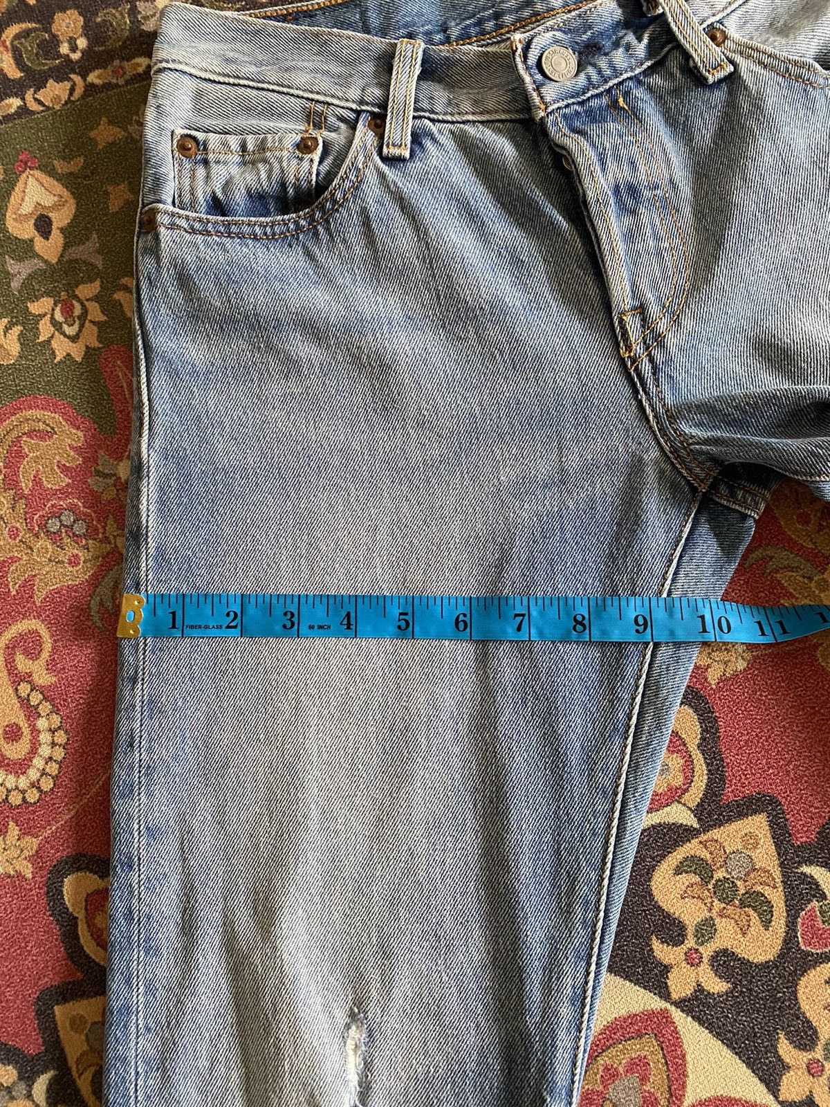 Levi's × Levi's Vintage Clothing Levi’s CT 501 Distressed Denim Jeans Size US 28 / EU 44 - 23 Thumbnail