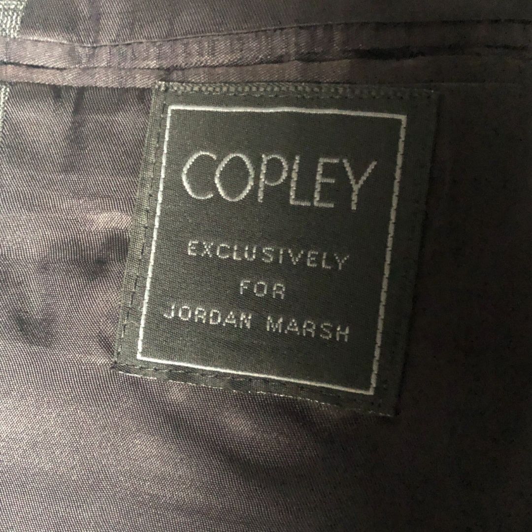 Other Copley Jordan Marsh - Grey Suit Jacket Blazer - Large Size 36R - 4 Thumbnail