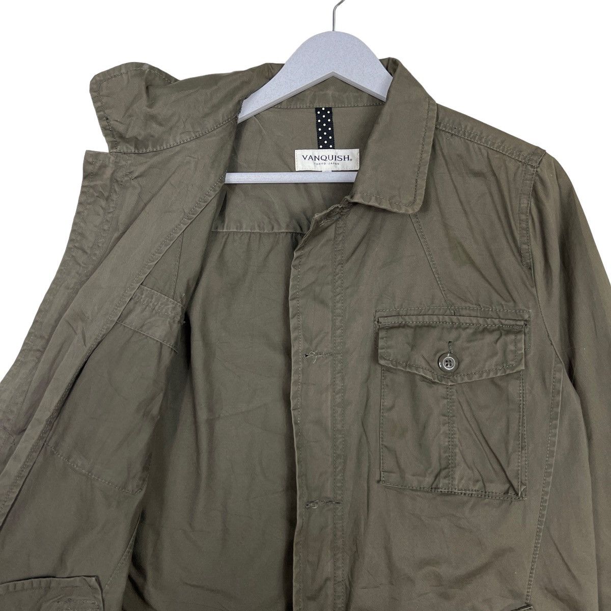 Vanquish VANQUISH MILITARY STYLE CARGO JACKET Size US M / EU 48-50 / 2 - 10 Thumbnail