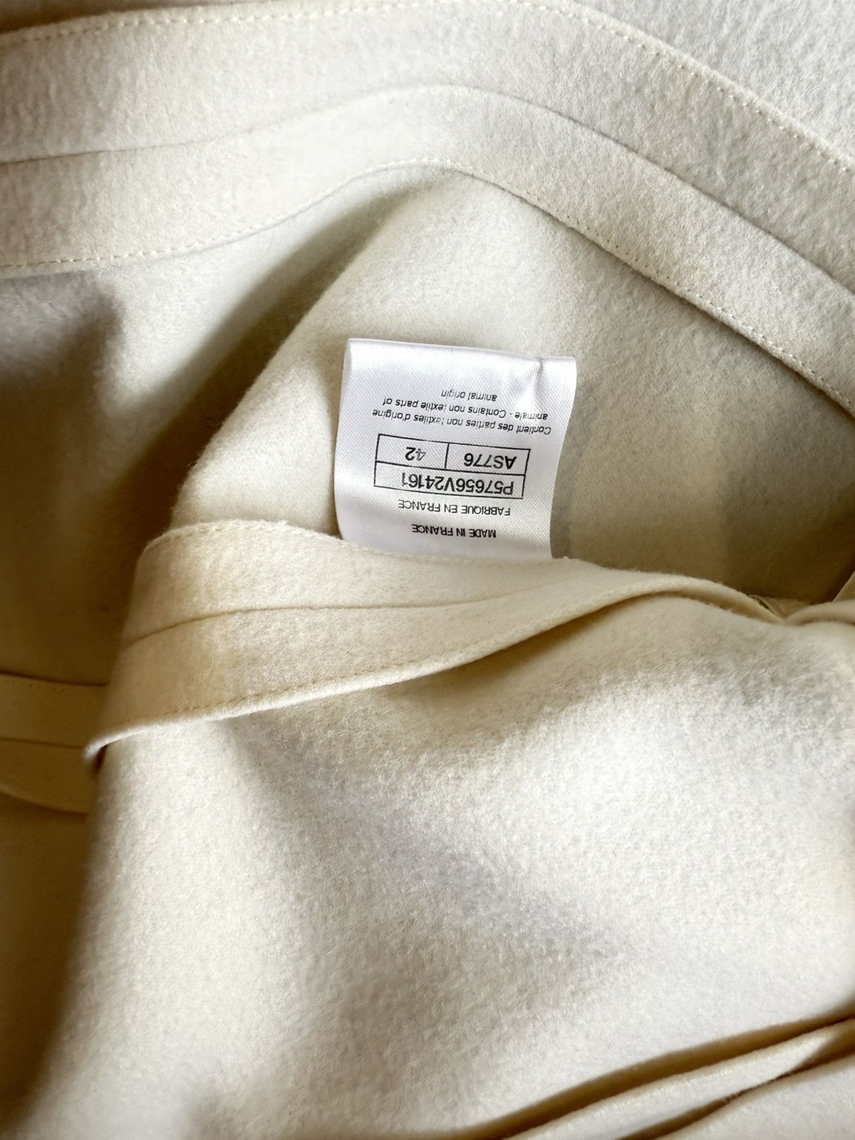 Chanel Chanel Wool pea Jacket Size US XS / EU 42 / 0 - 5 Thumbnail