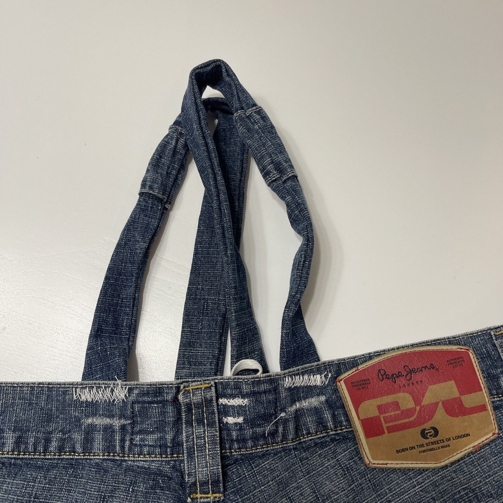 Pepe Jeans VtgY2K Pepe Jeans London Purse Denim Custom Bag Size ONE SIZE - 4 Thumbnail