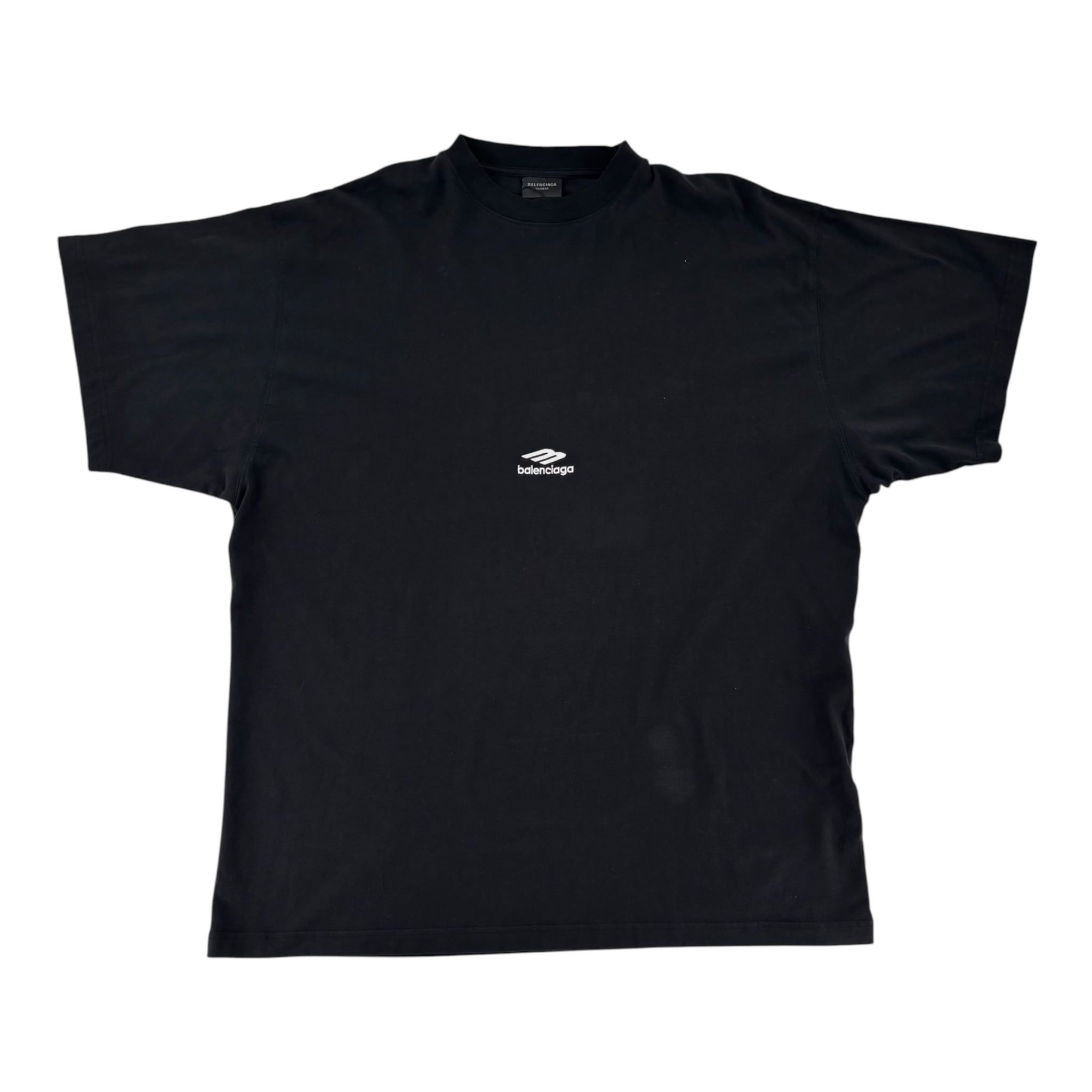 Balenciaga Balenciaga Loop Sports Icon Cropped T Shirt | Grailed