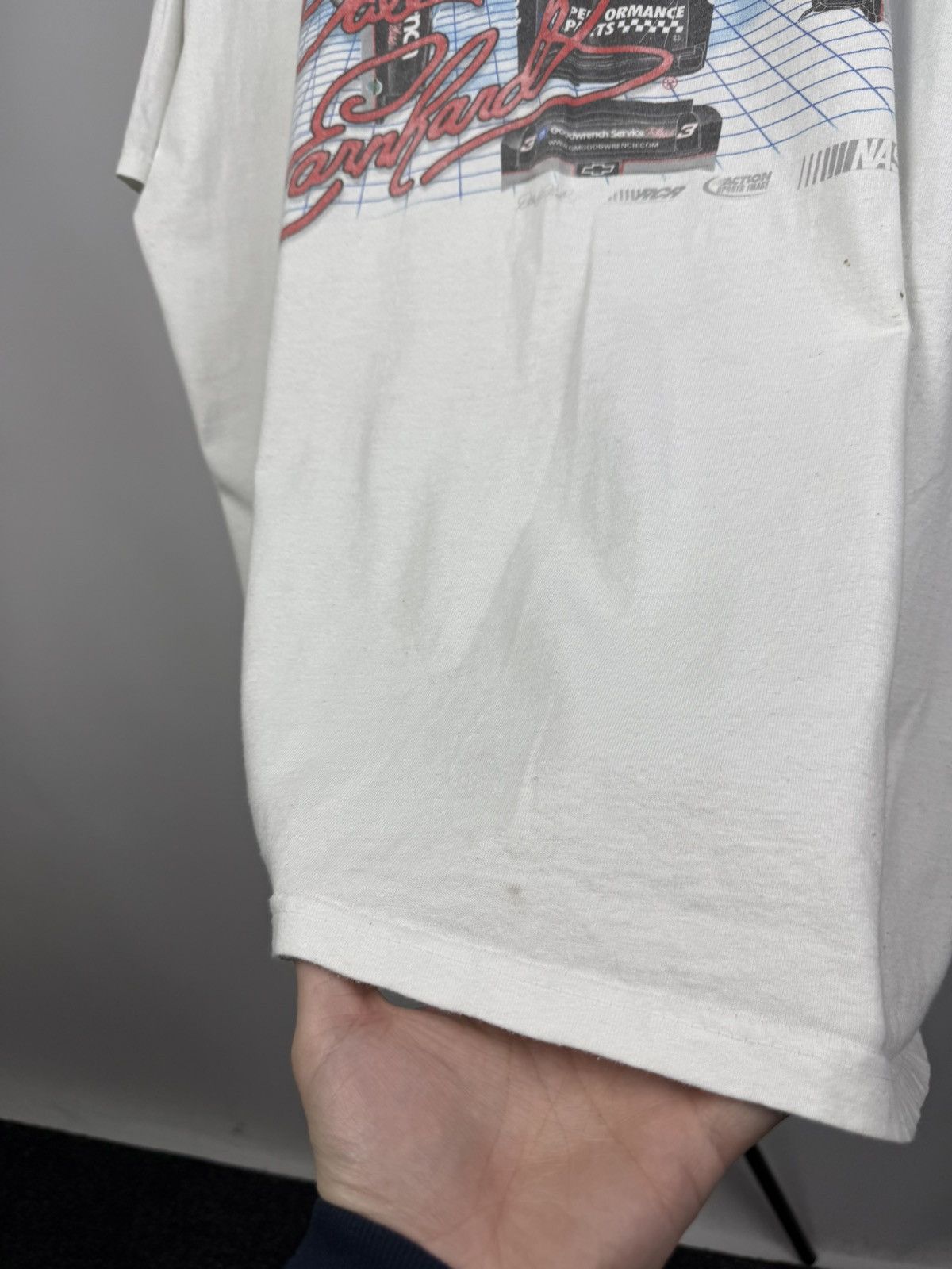 NASCAR × Vintage Vintage 90s Dale Earnhardt NASCAR Racing 3 T-Shirt Size US XXL / EU 58 / 5 - 13 Thumbnail