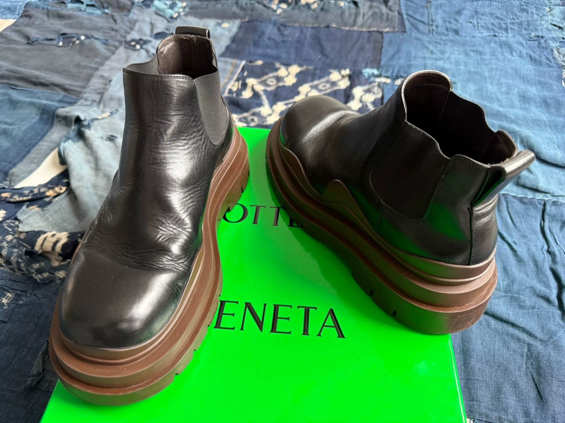 Bottega Veneta Bottega Veneta Tire Platform Chelsea Boots Size US 5 / EU 37 - 2 Thumbnail