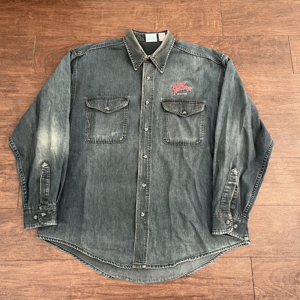 Other Vintage Prentiss Outdoors long sleeve button up denim shirt Size US L / EU 52-54 / 3 - 1 Thumbnail