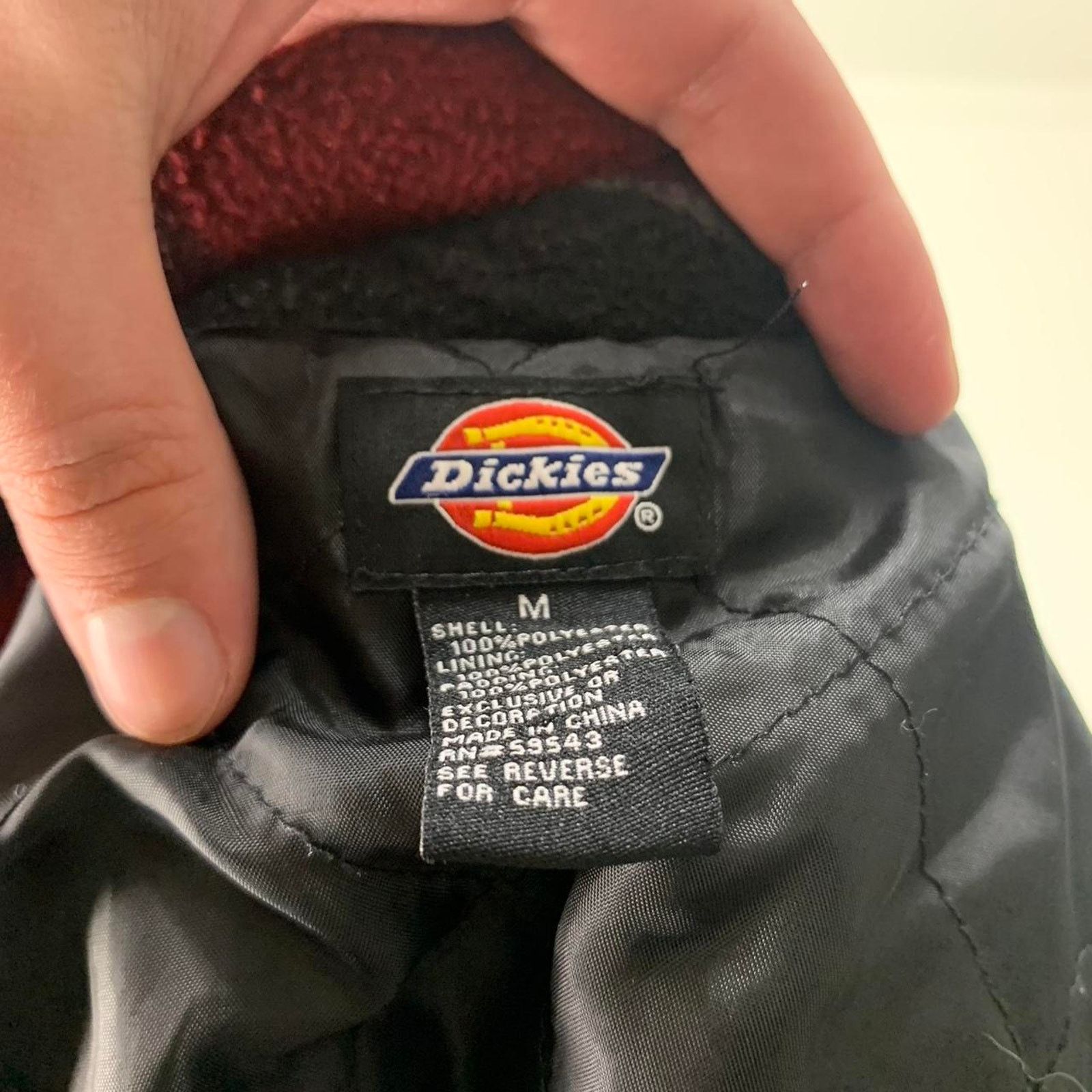 Dickies × Vintage Vintage Dickies Plaid Quilted Fleece Button Up Flannel Size US M / EU 48-50 / 2 - 4 Thumbnail