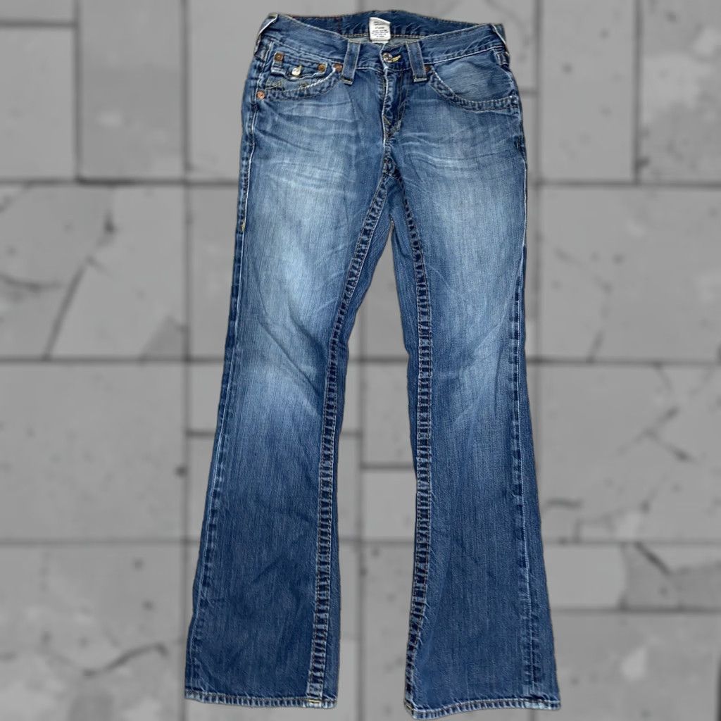 True Religion True Religion Jeans Womens Sz 29 Blue Straight Size 29" - 1 Thumbnail