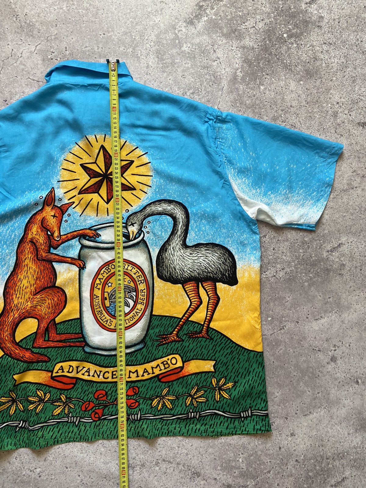 Mambo Vintage Mambo Shirt Australian Beer Tree Rare Hawaii Shirt Size US L / EU 52-54 / 3 - 11 Thumbnail