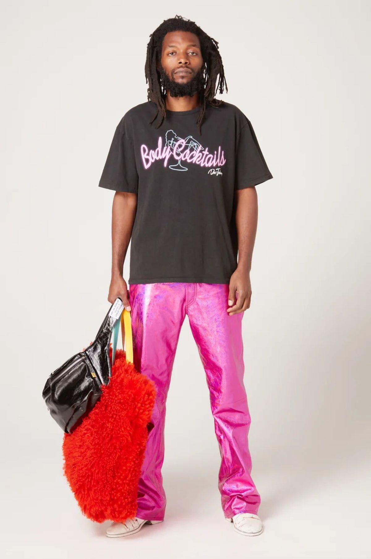 Gallery Dept. o1mle0725 Body Cocktails T-Shirt in Black Size US XS / EU 42 / 0 - 7 Thumbnail