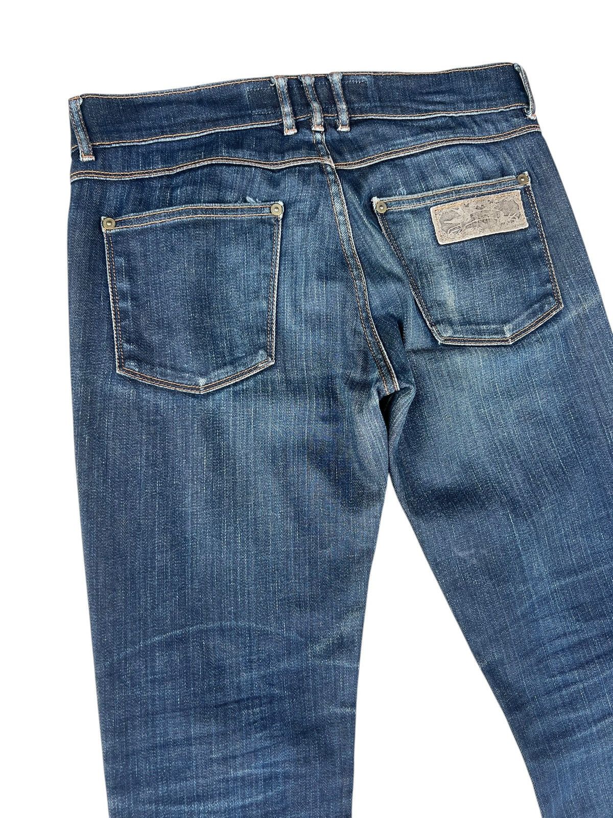 April 77 2001 April 77 Joey Distressed Fade Stretch Denim Jeans Size US 30 / EU 46 - 12 Thumbnail