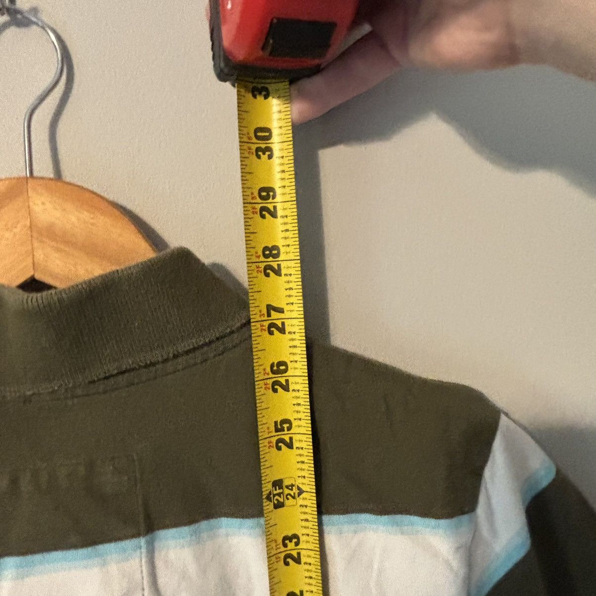 Hollister Y2K 2000s Hollister Striped Polo Preppy Skater Surfer Muscle Size US L / EU 52-54 / 3 - 5 Thumbnail