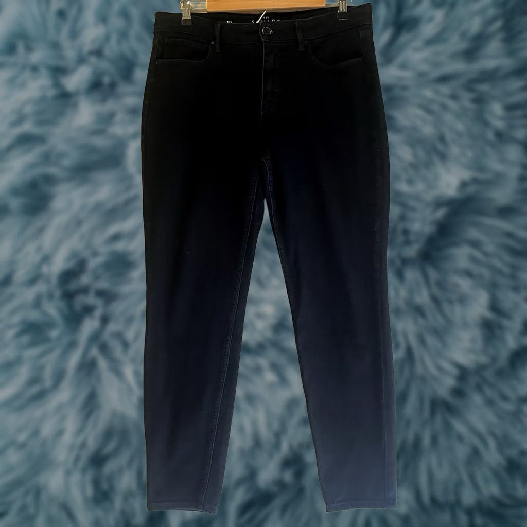 Vintage The Sculpt Fit Women’s Black Ankle Jeans Size 10 Skinny Slim Dark Wash Jeans Women size 10 Size 32" / US 10 / IT 46 - 1 Thumbnail