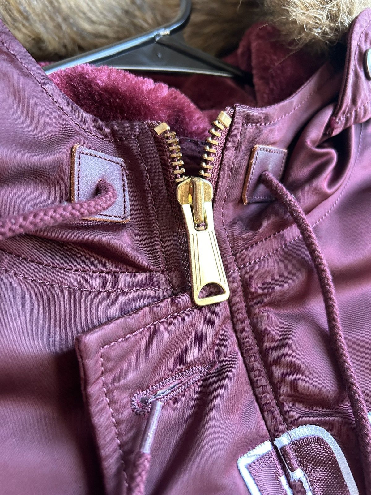 Supreme Supreme Burgundy N-3B Parka - Size: XL Size US XL / EU 56 / 4 - 5 Thumbnail