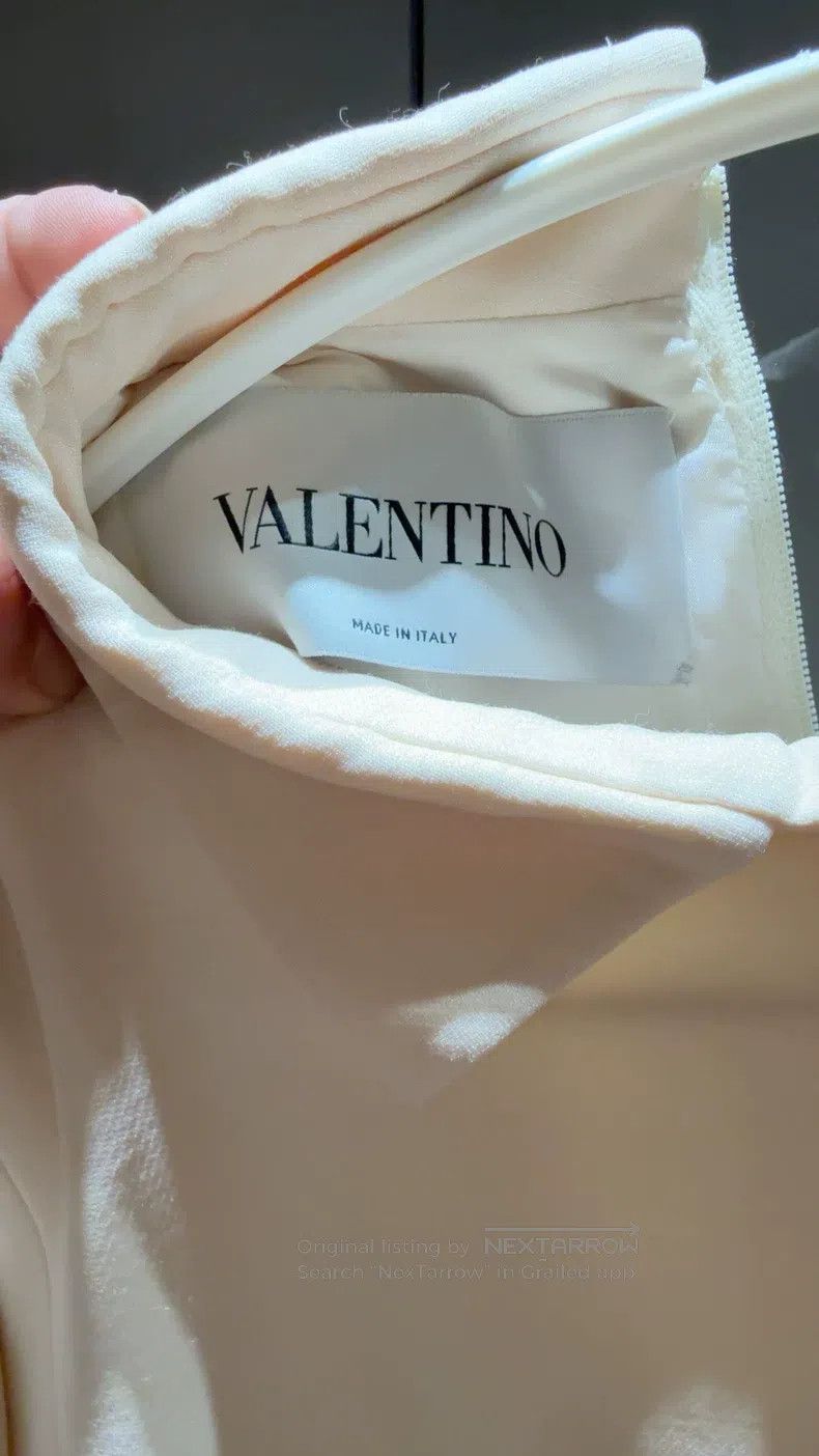Valentino Valentino Wool mulberry silk color-blocked dress Size M / US 6-8 / IT 42-44 - 3 Thumbnail