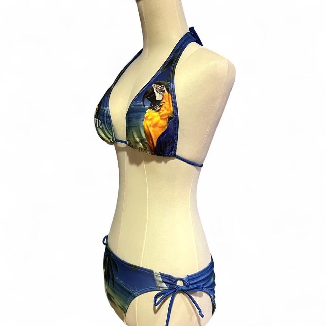Other Vintage Y2K Corona tropical low waisted halter bikini set Size L / US 10 / IT 46 - 3 Thumbnail