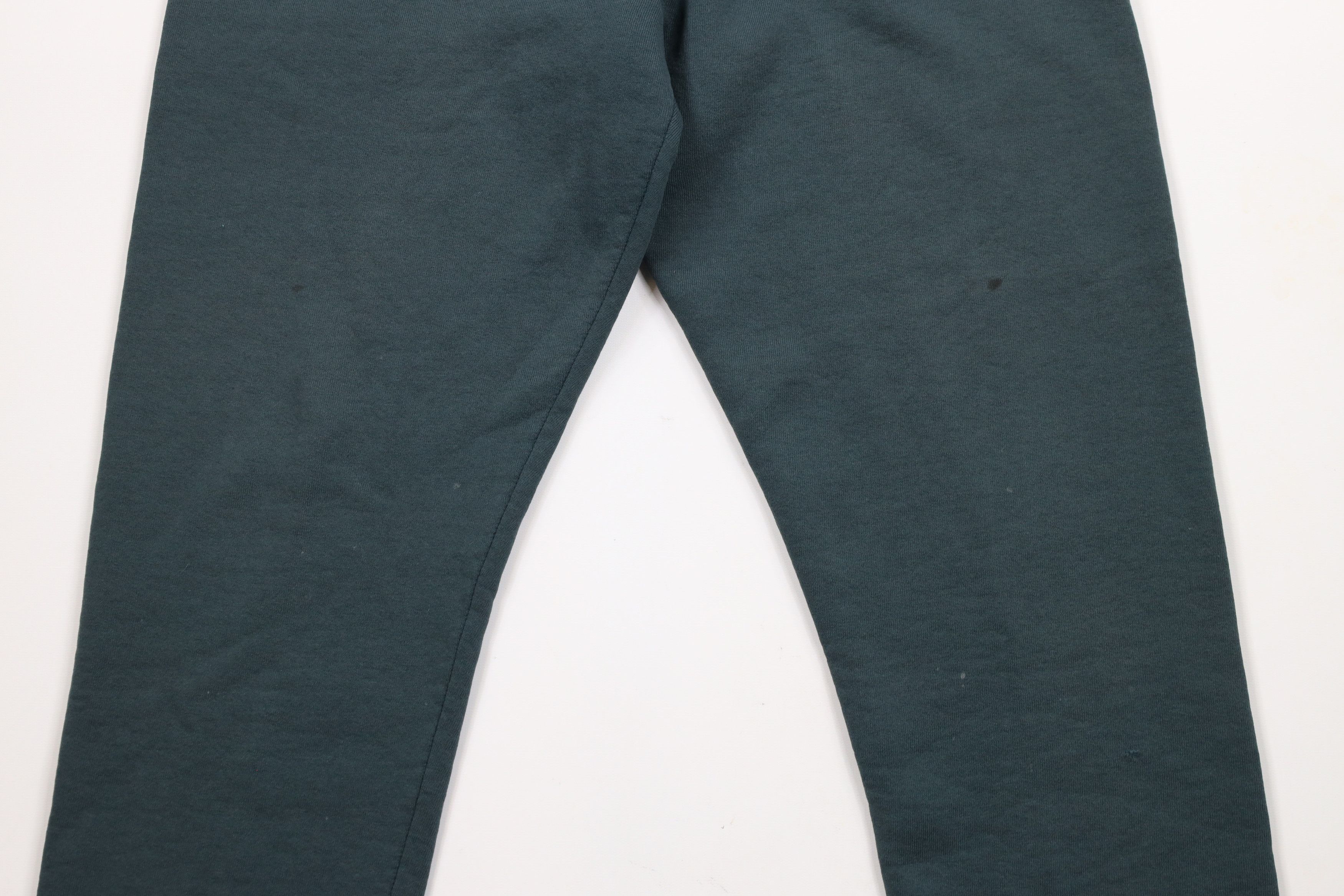 Russell Athletic × Vintage Vintage 90s Russell Athletic Blank Sweatpants Green USA Size US 34 / EU 50 - 3 Thumbnail