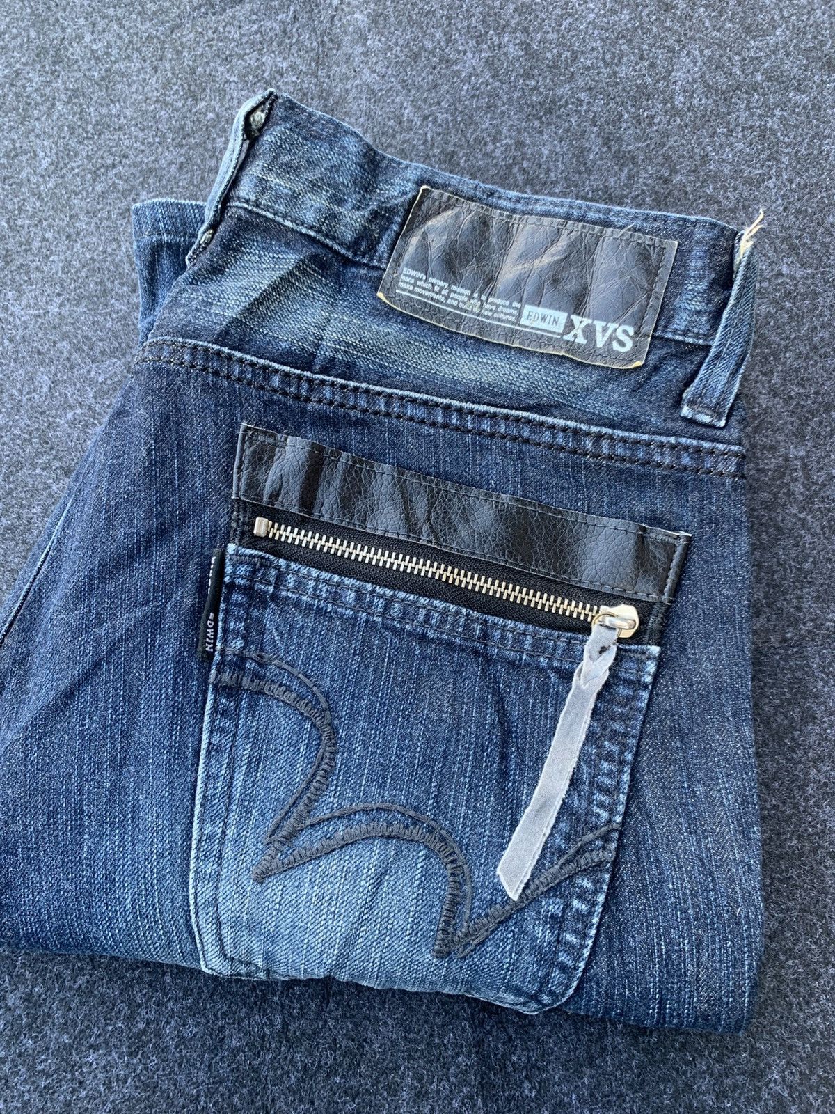 Edwin Vintage Edwin XVS nice faded. Size US 30 / EU 46 - 10 Thumbnail