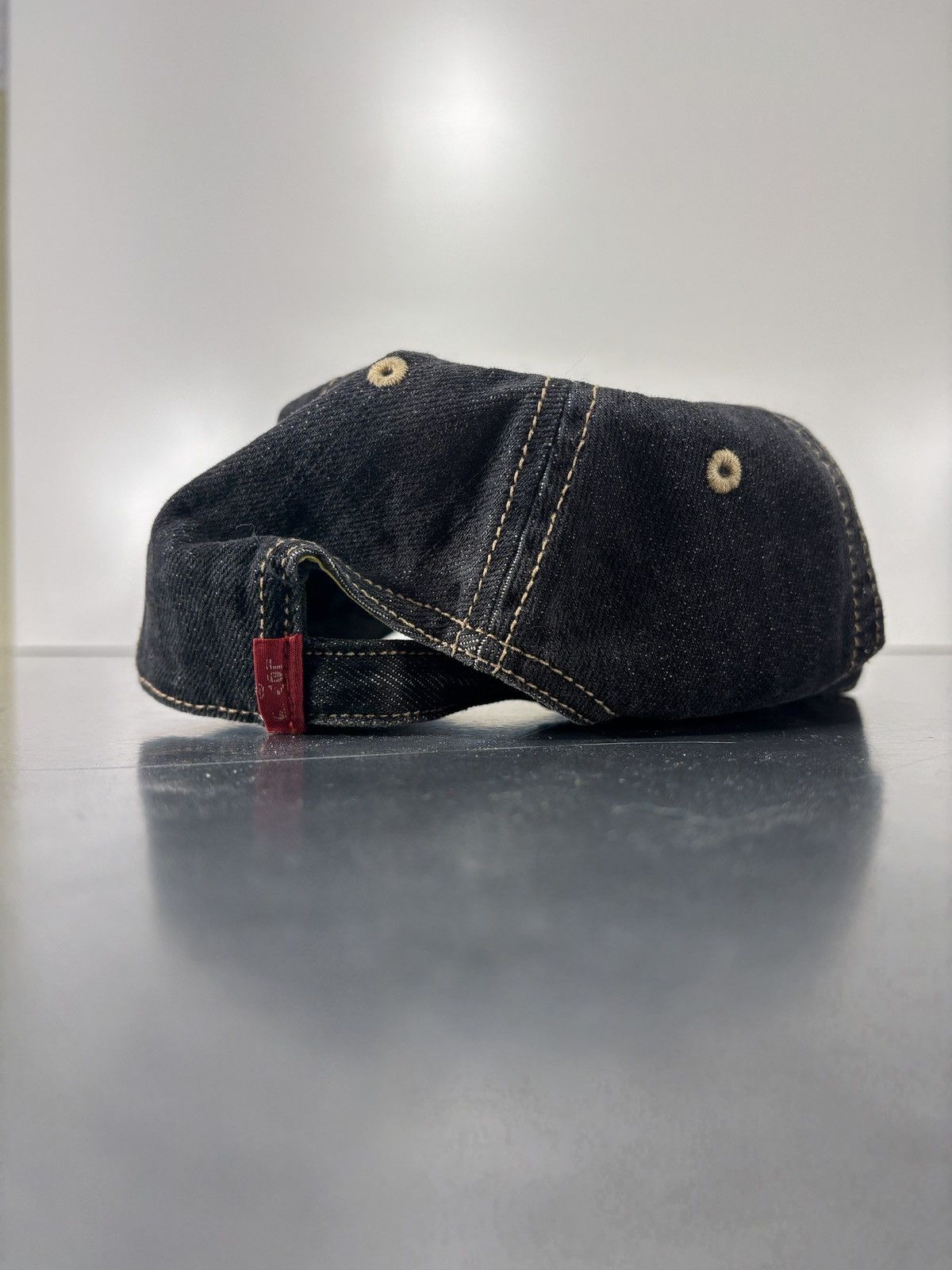 Levi's Y2K Levis Baseball Cap 2000s Vintage Printed Hat Von Dutch Size ONE SIZE - 7 Thumbnail