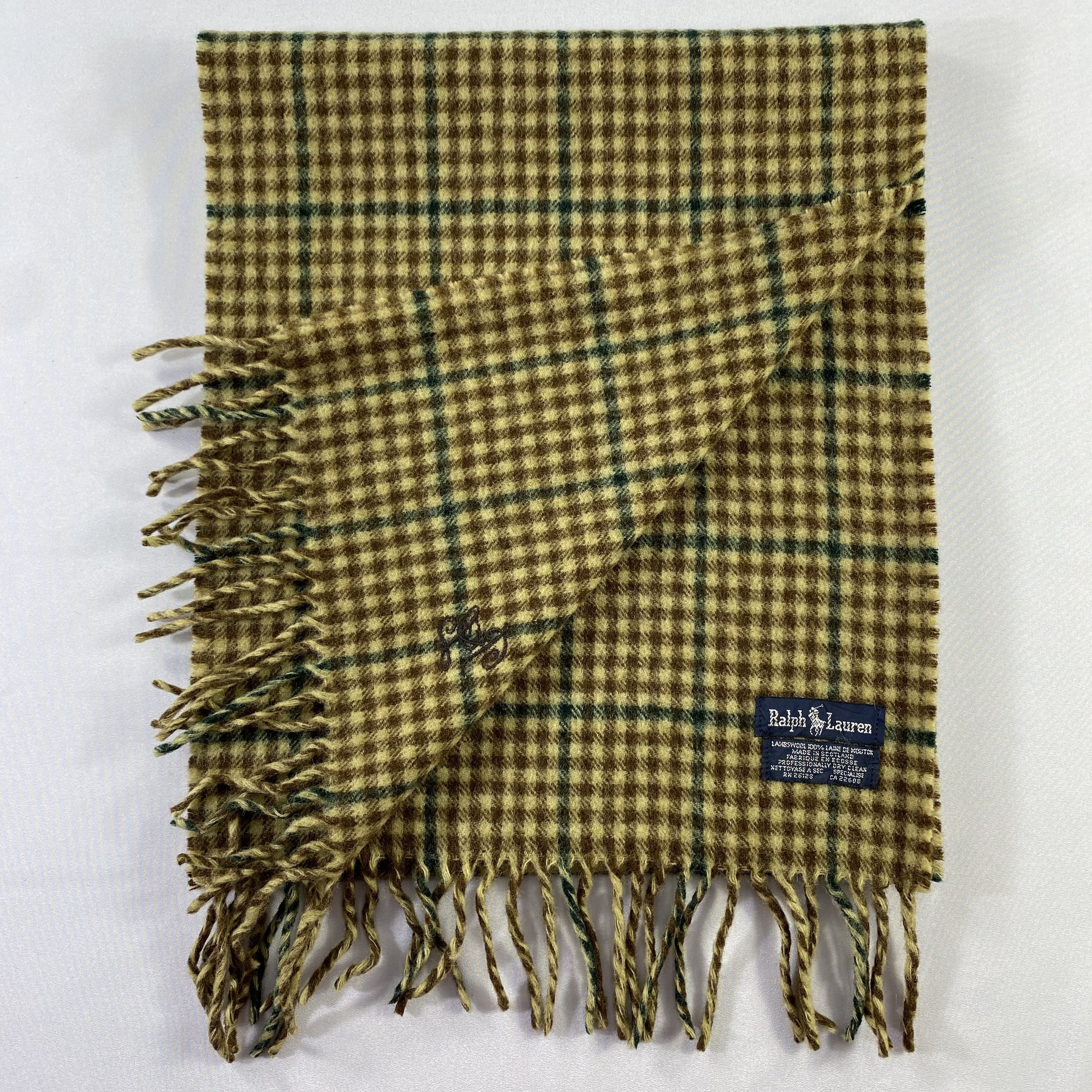 Polo Ralph Lauren Polo Ralph Lauren Scarf Neck Wrap Wool Muffler Size ONE SIZE - 5 Thumbnail
