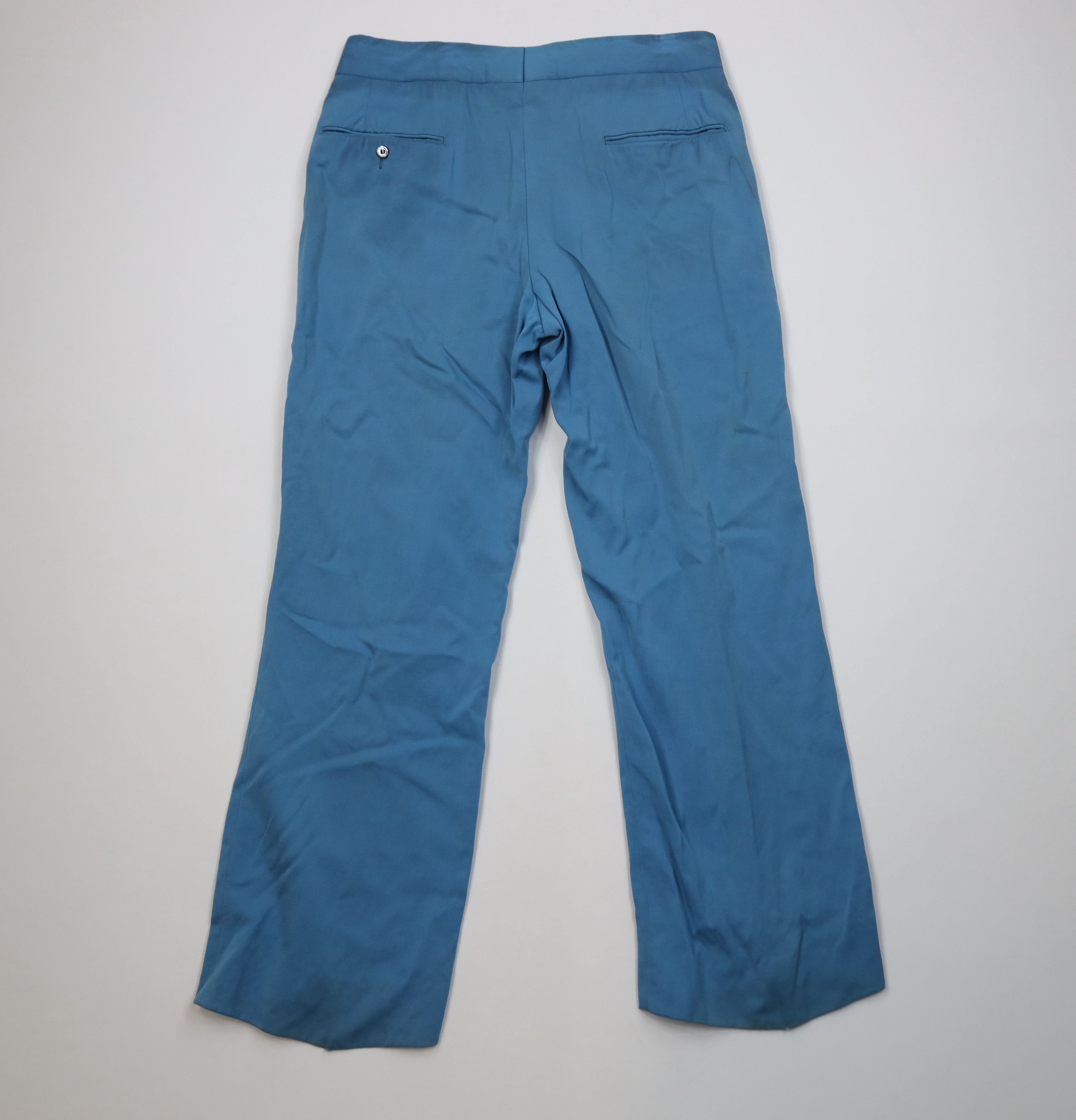 Vintage Vintage 60s Streetwear Rayon Gabardine Wide Leg Pants USA Size US 34 / EU 50 - 12 Thumbnail