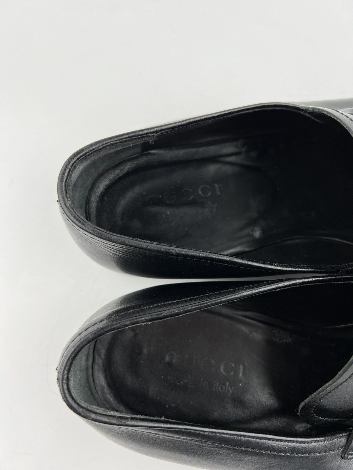 Gucci GUCCI Loafers Leather Shoes HORSEBIT Black Men’s Size US 9 / EU 42 - 17 Thumbnail