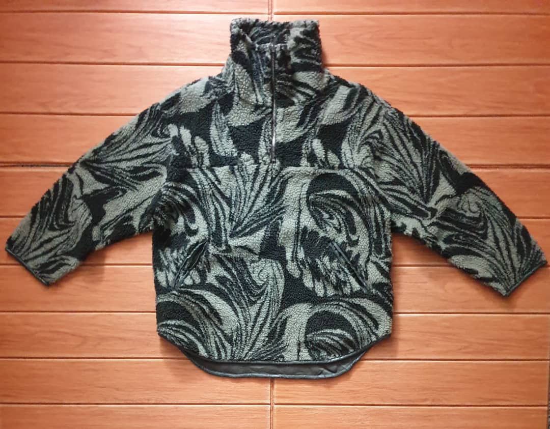 Japanese Brand Emoda abstract streetwear fleece Sweater Jacket Size US M / EU 48-50 / 2 - 1 Thumbnail