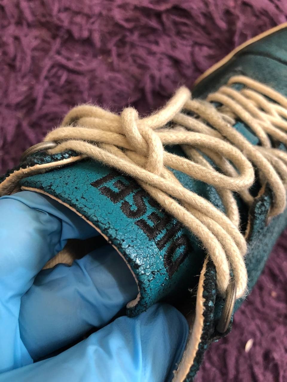 Diesel Diesel Diesel vintage HI-top sneakers shoes y2k Size US 7 / IT 37 - 15 Thumbnail