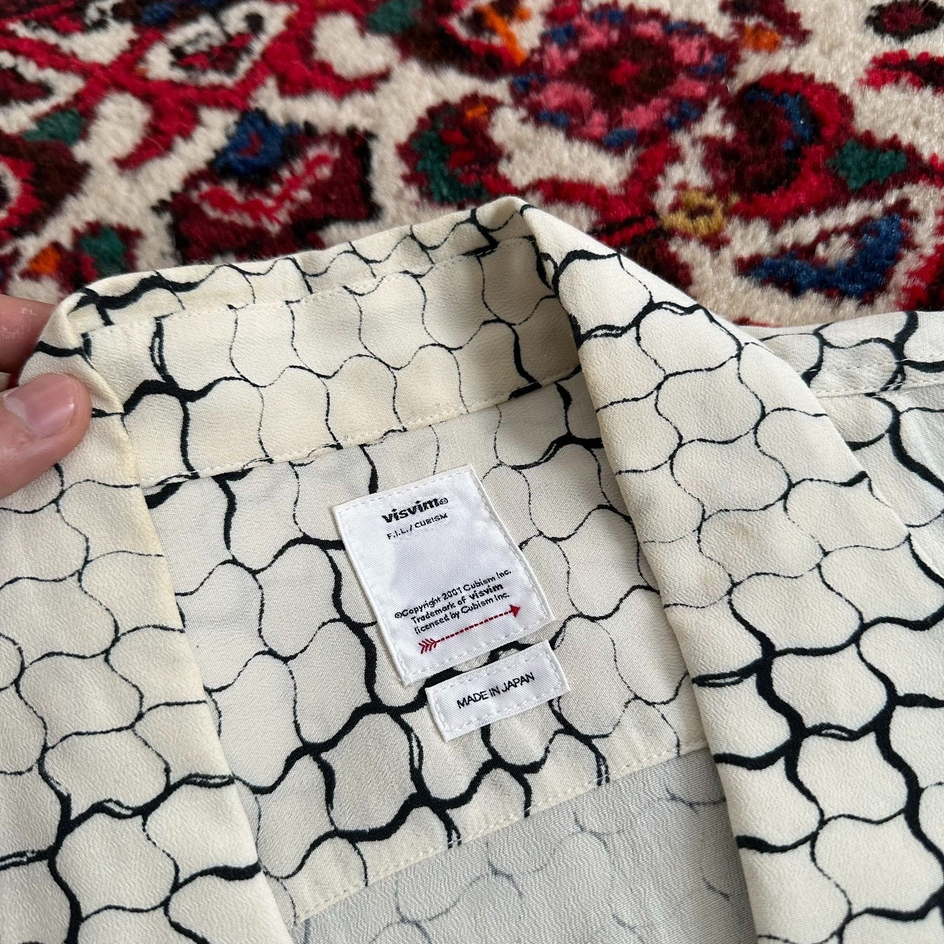 Visvim Visvim 20ss Free Edge Snake Print Shirt Size US L / EU 52-54 / 3 - 3 Thumbnail
