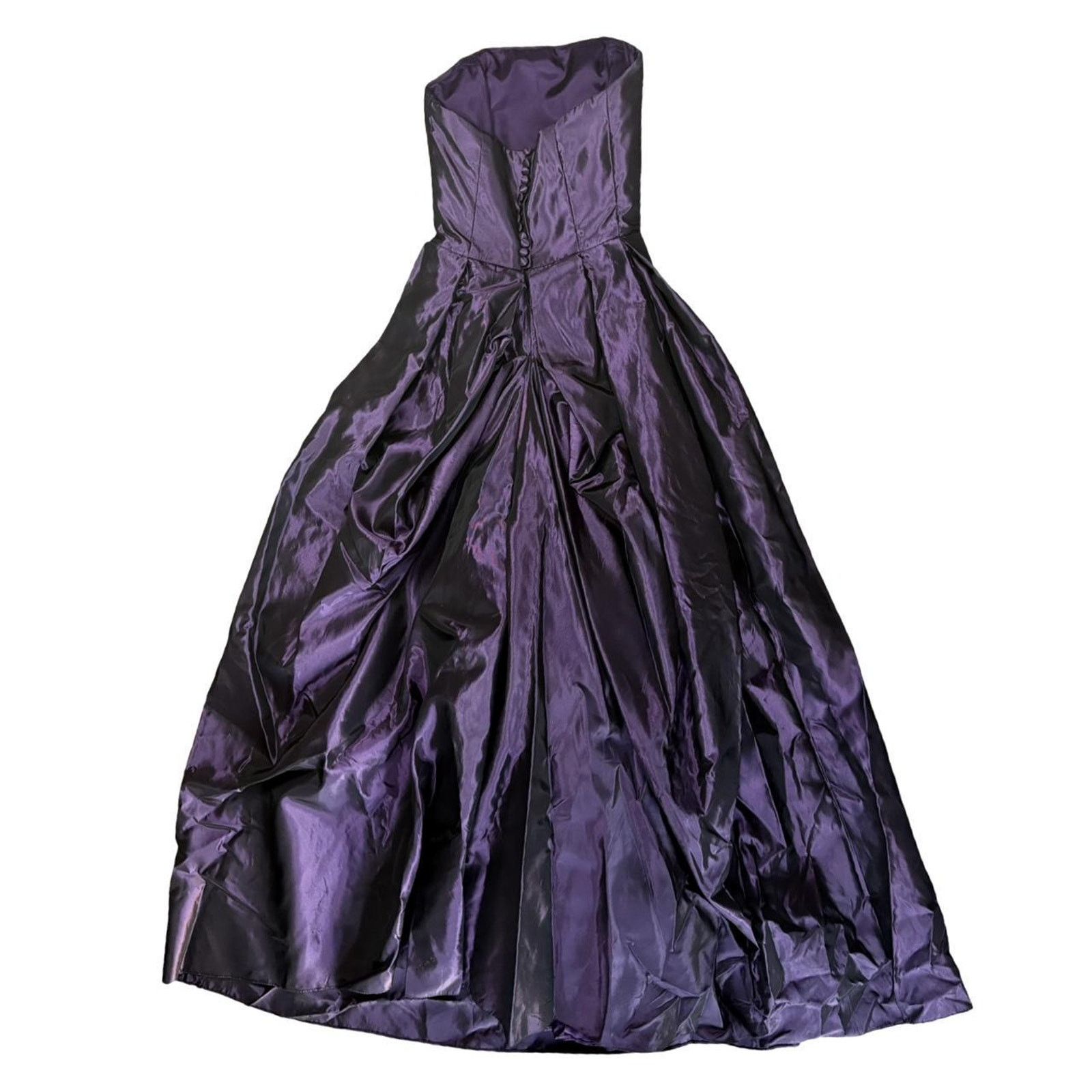 Vintage Vintage prom dress 90s Michaelangelo sz 6 usa made purple Size M / US 6-8 / IT 42-44 - 3 Thumbnail