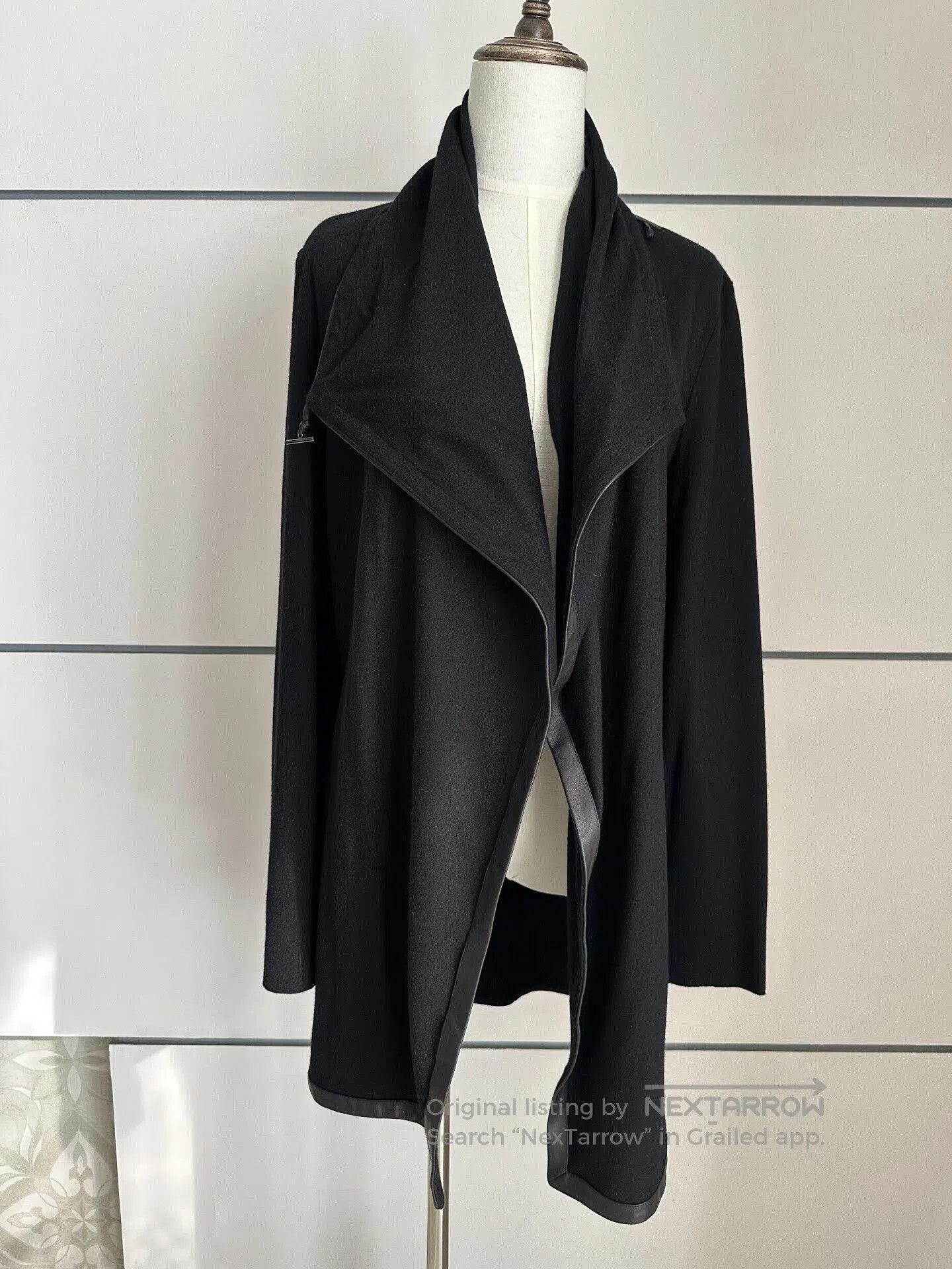 Helmut Lang Helmut Lang Long Sleeve Coat. Size S / US 4 / IT 40 - 4 Thumbnail