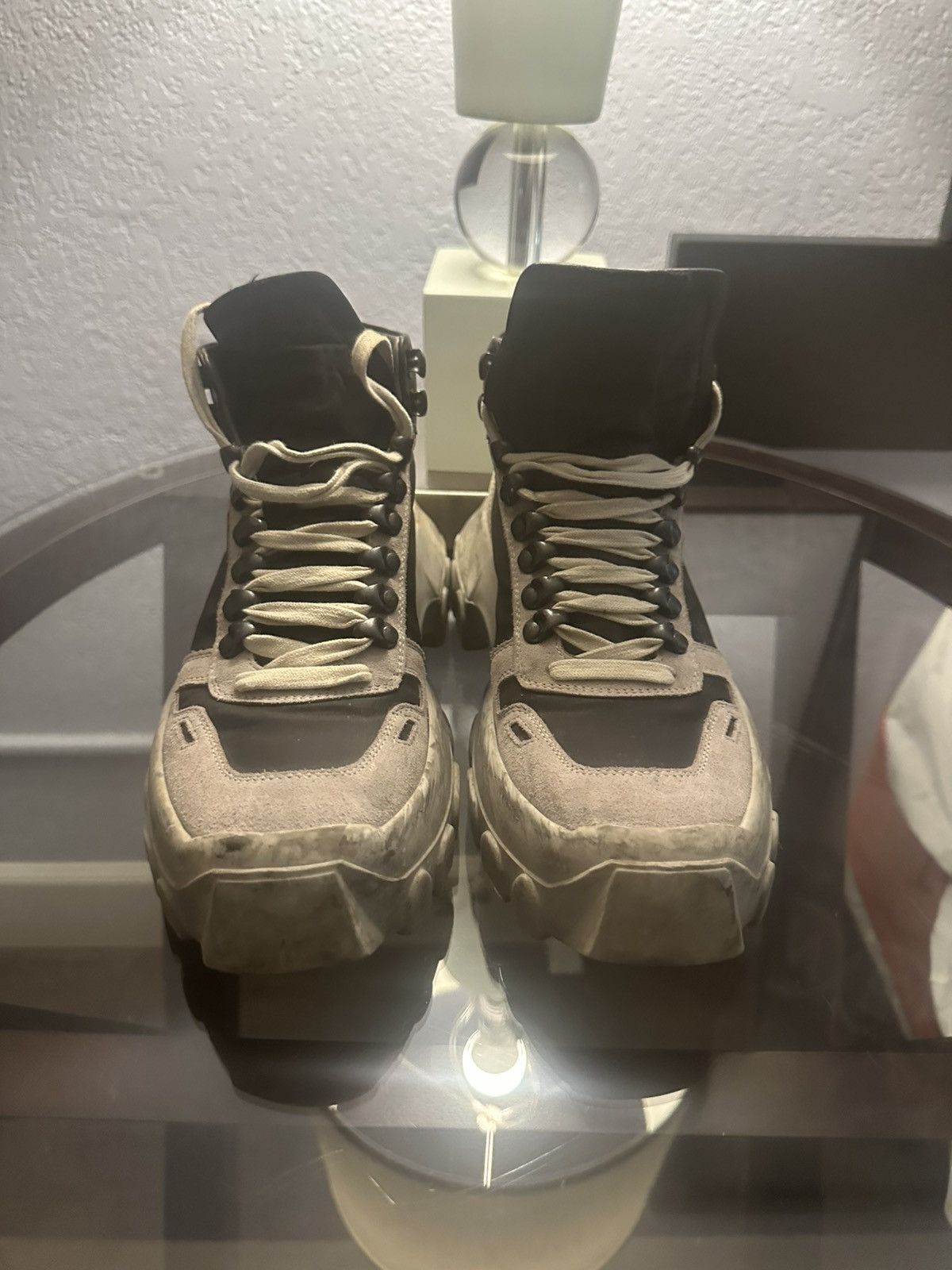 Rick Owens Rick Owens Tractor Runner Hiker Sneaker Boot Size39 Size US 6 / EU 39 - 2 Thumbnail