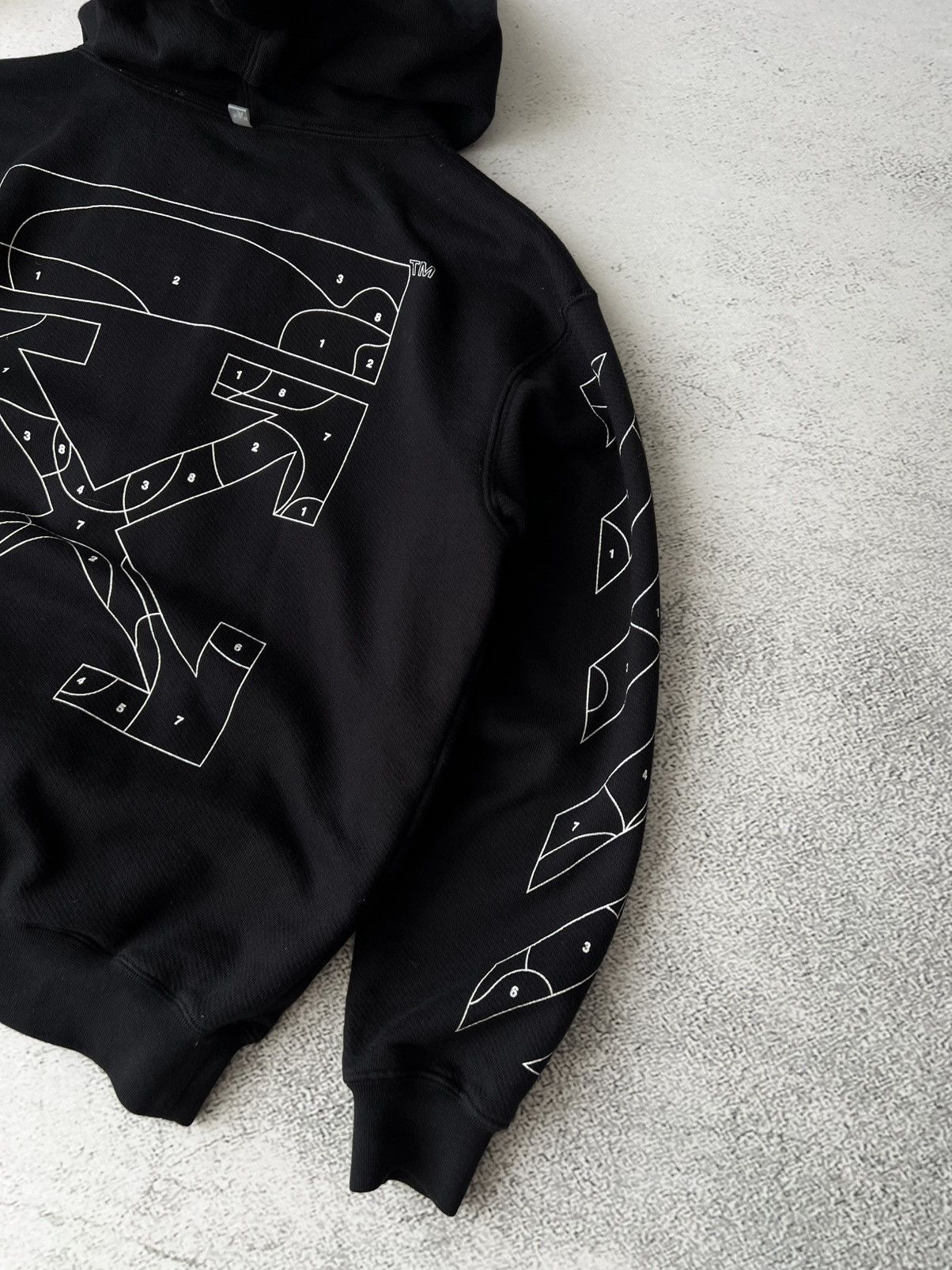 Off-White Off-White Puzzle Zip Hoodie Black M Women’s Rare Streetwear Size M / US 6-8 / IT 42-44 - 5 Thumbnail