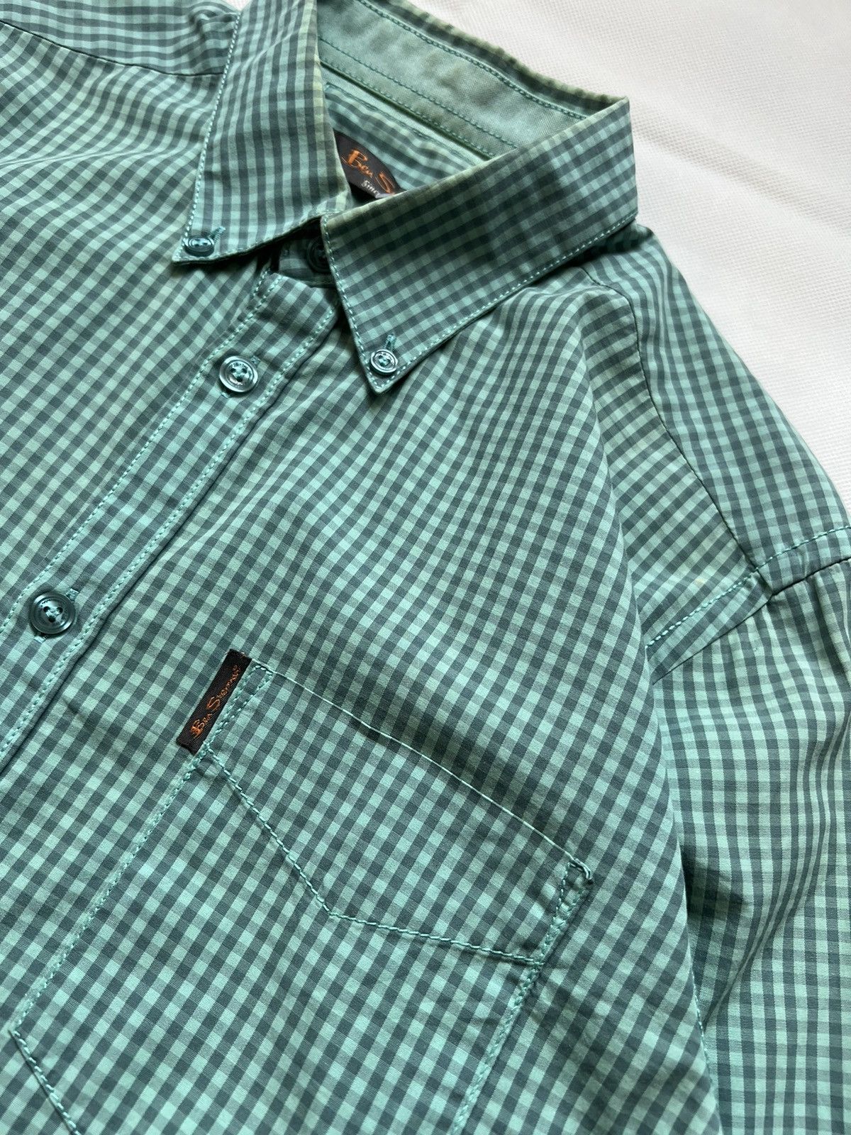 Ben Sherman Ben Sherman Checkered Button Up Flannel Size US M / EU 48-50 / 2 - 6 Thumbnail