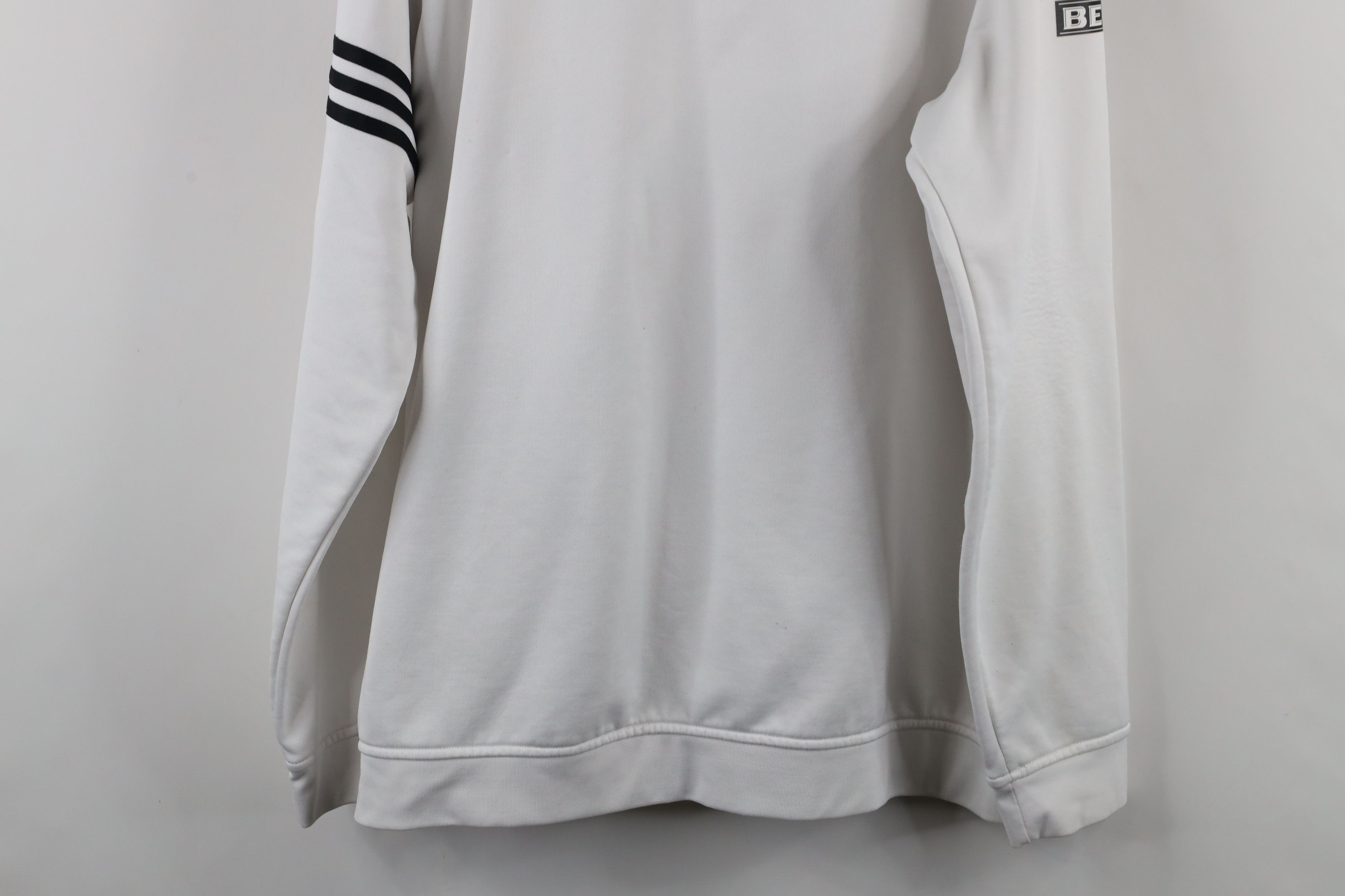 Adidas × Vintage Adidas Beck's Brewery Half Zip Pullover Jacket Top White Size US XL / EU 56 / 4 - 14 Thumbnail