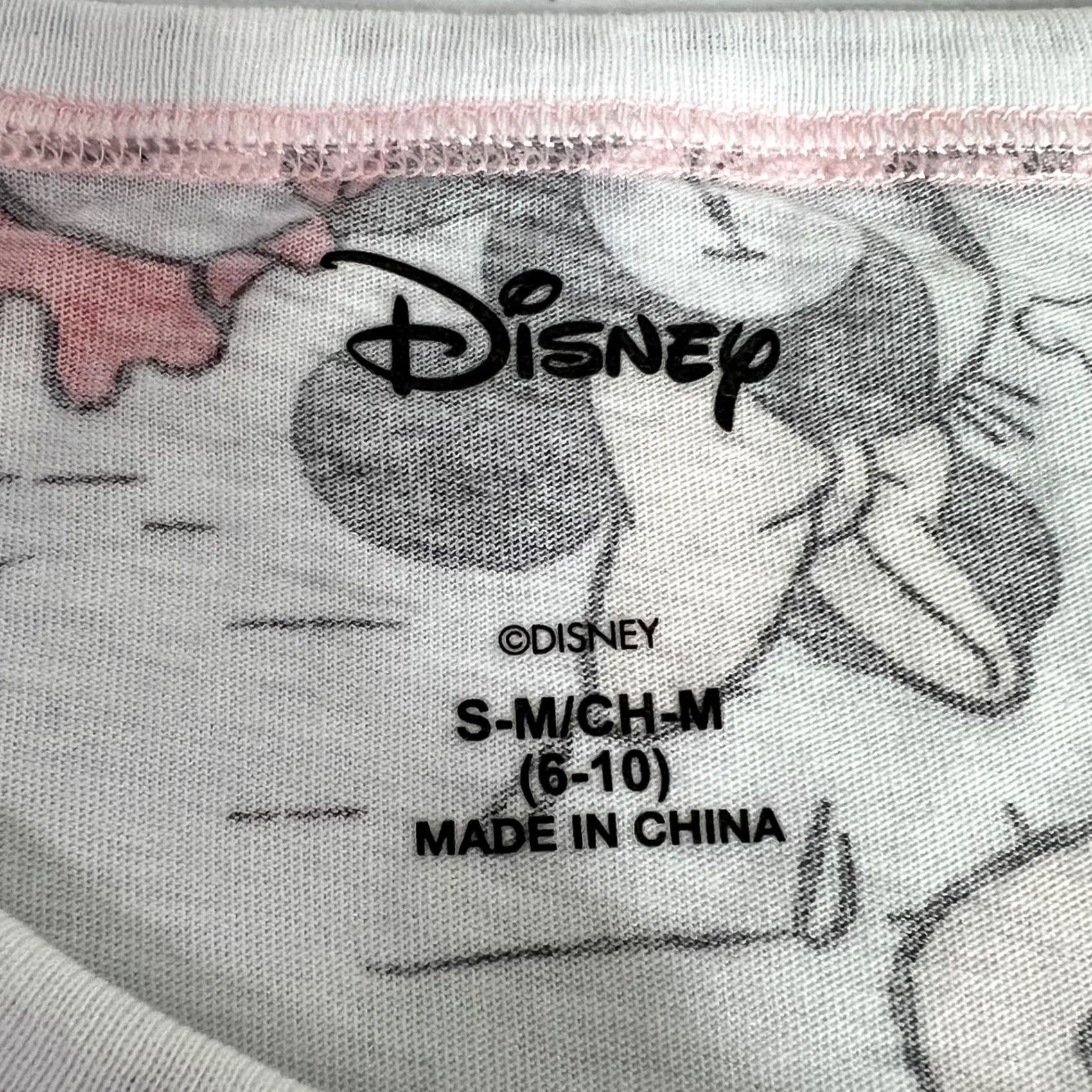 Disney Disney Sleep Shirt Womens S-M Mickey Minnie Mouse Hello Weekend Sleepwear Gray Cotton Polyester Knit Crew Neck Short Sleeve Pullover Lounge Shirt Size S / US 4 / IT 40 - 4 Thumbnail