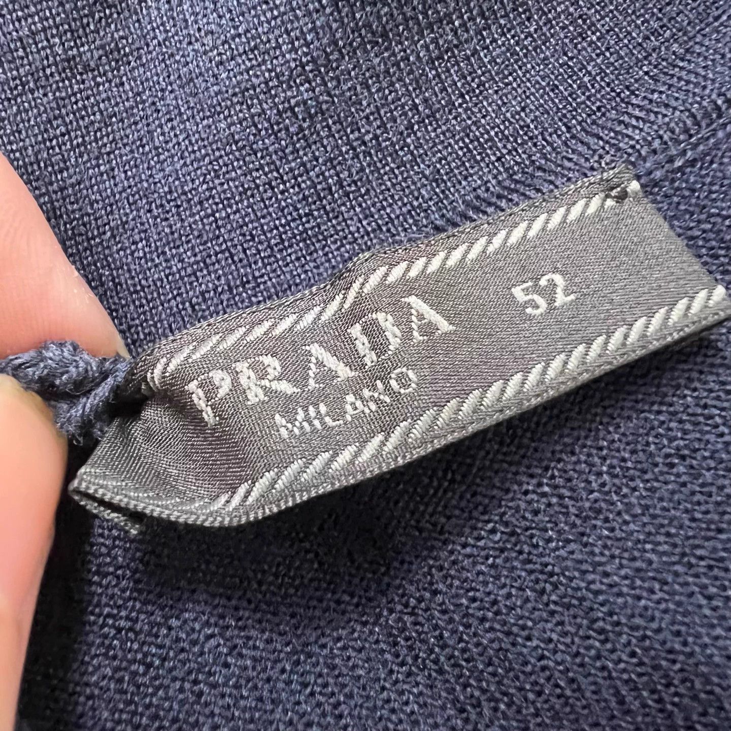 Prada Prada wool knit sweater, size 52, Size US XL / EU 56 / 4 - 5 Thumbnail