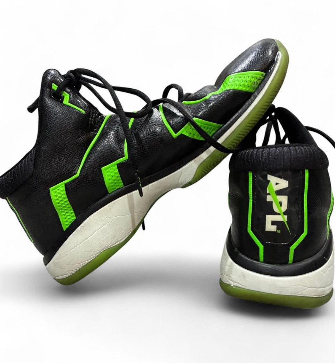 APL APL Concept 2 Basketball Sneakers – Black/Neon – Size 13 Size US 13 / EU 46 - 1 Thumbnail