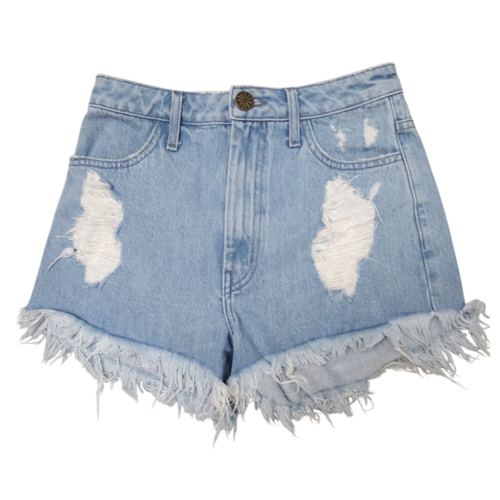 Show Me Your MuMu Show Me Your Mumu Womens Houston Cotton Four Pocket High-Ris Size 24" / US 00 / IT 34 - 3 Thumbnail