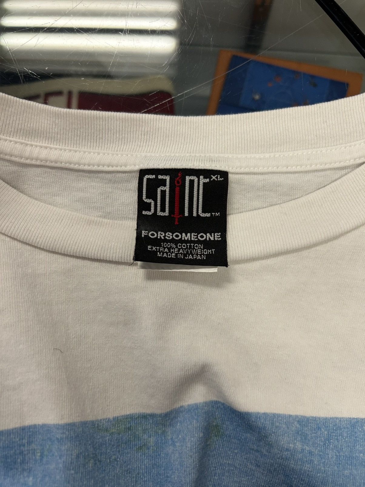 Saint Michael SAINT MICHAEL CONSUME TEE WHITE Size US XL / EU 56 / 4 - 3 Thumbnail