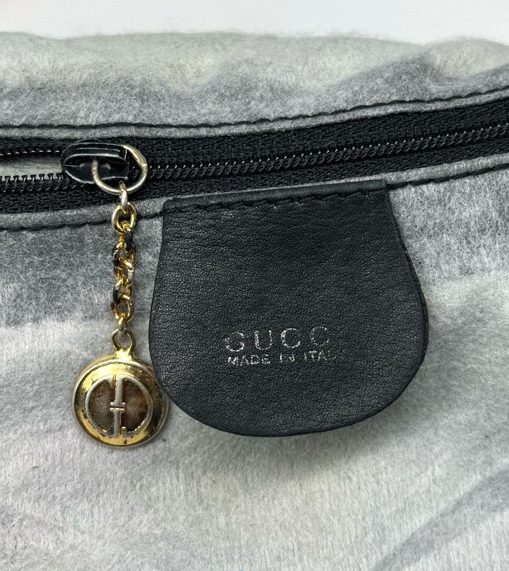 Gucci Authentic GUCCI Bamboo Leather Handbag Bag Size ONE SIZE - 16 Thumbnail