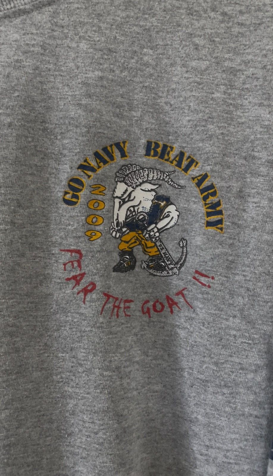 Vintage 2009 Army vs Navy Longsleeve Size US L / EU 52-54 / 3 - 2 Thumbnail
