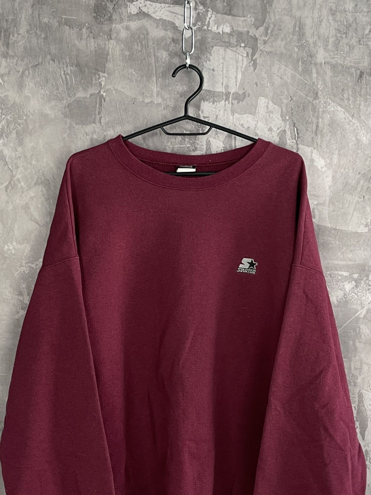 Starter × Vintage Vintage 90s Starter Sweatshirt Boxy Fit Size US M / EU 48-50 / 2 - 2 Thumbnail